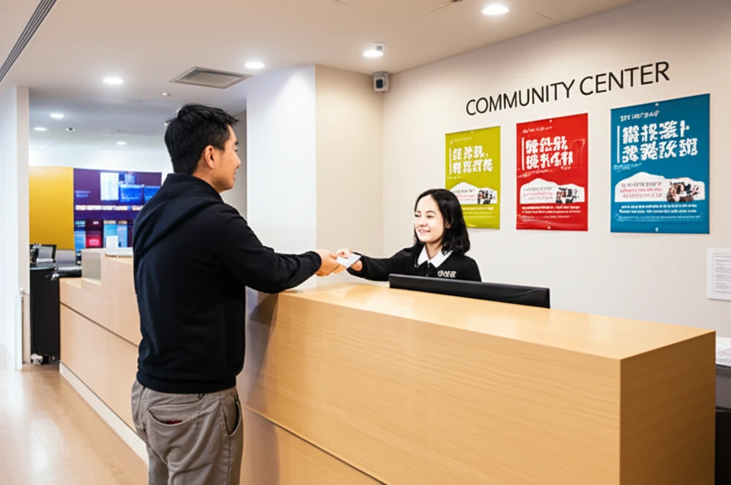 행정복지센터 방문 이미지