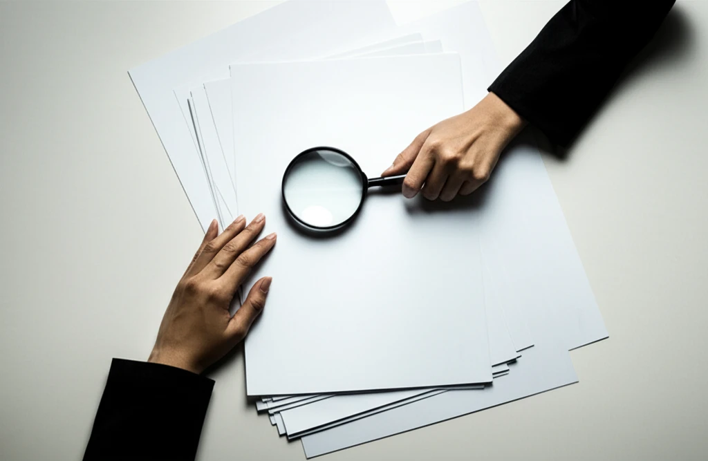 오류 없는 서류 준비