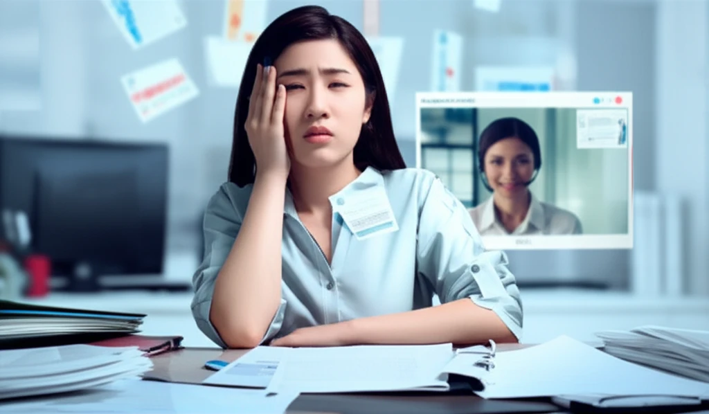 전문가와 상담하는 이미지