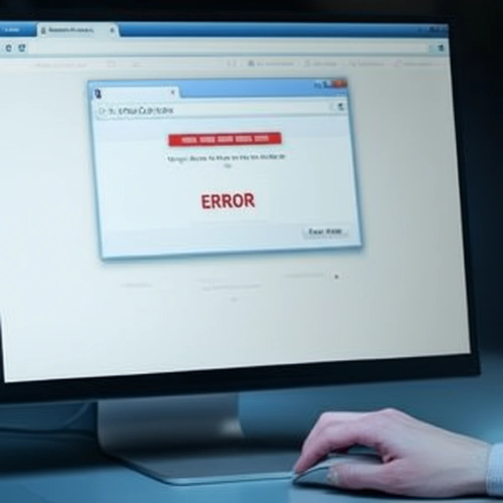 기술적 문제 발생 이미지