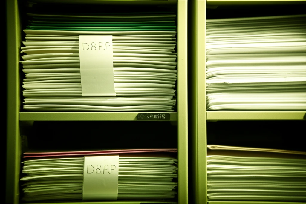 보험 서류 보관 이미지