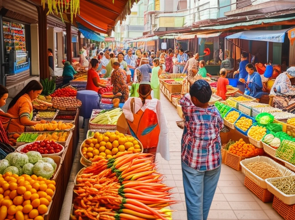 지역 경제 활성화를 의미하는 이미지