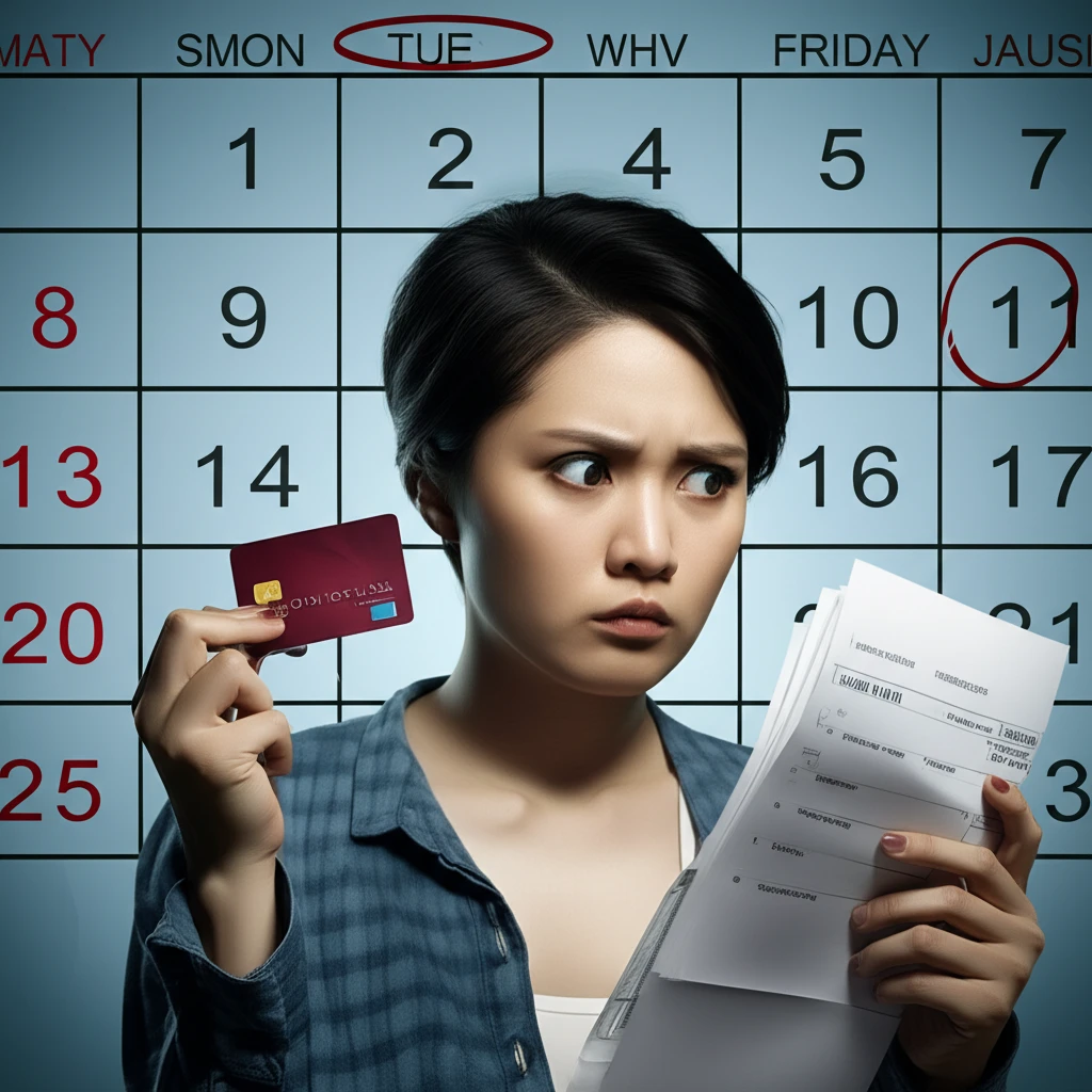 명세서 이용기간 변동 안내 이미지