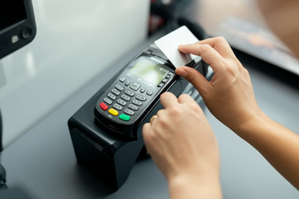 결제 시 카드 확인