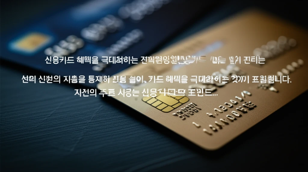 신용카드 혜택 비교 이미지