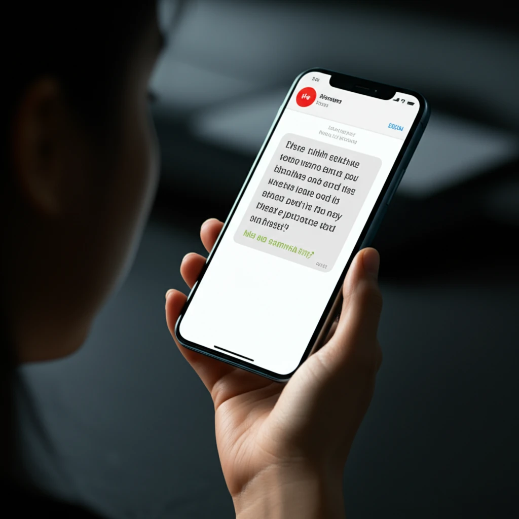 피싱 및 스미싱 경고 이미지