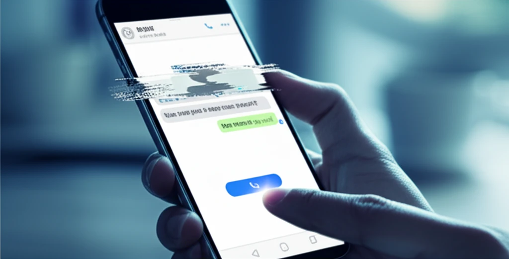 번호 스푸핑과 문자 차단 개념도