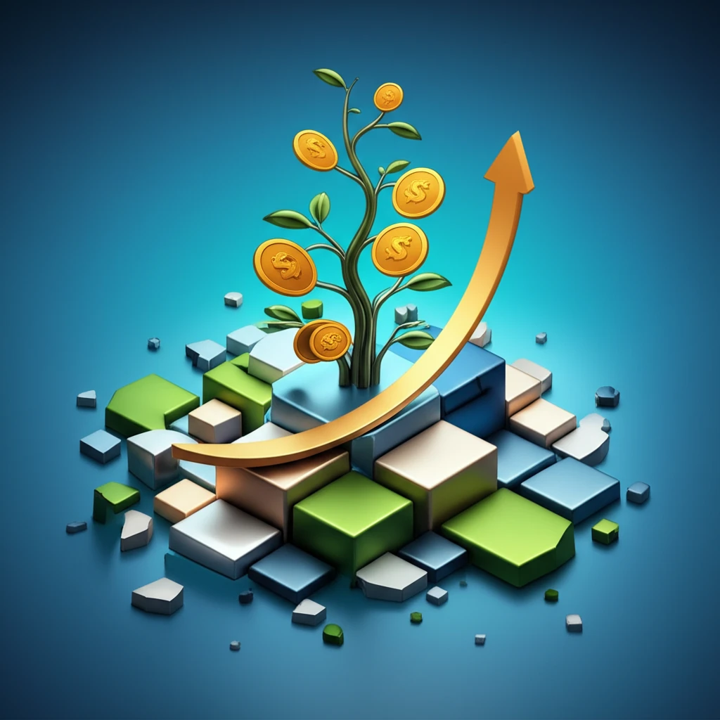 ISA 계좌, 리츠, ETF 투자 포트폴리오 이미지