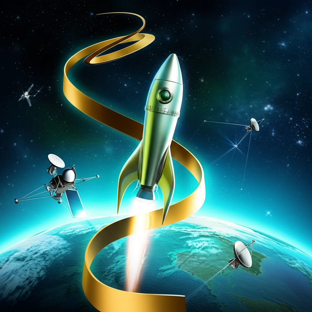 스페이스X 우주선 발사 장면